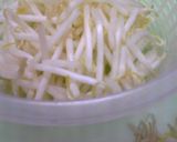 簡単！かつお風味のもやしナムル作り方1写真