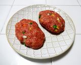 ハンバーグはさむだけサンド作り方2写真
