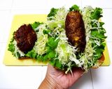ハンバーグはさむだけサンド作り方8写真
