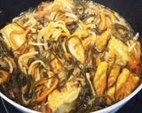 昆布と厚揚げの煮物作り方4写真