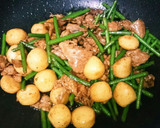 こっくり里芋と豚肉の甘辛味噌炒め♥簡単☆作り方8写真