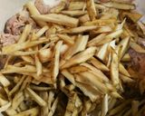便秘解消♪あったかゴボウの雑炊作り方6写真