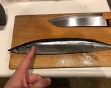 【メモ】秋刀魚の内臓取り作り方1写真