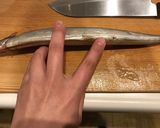 【メモ】秋刀魚の内臓取り作り方2写真