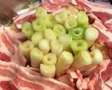 大根こぶおろしで、スタンディングねぎ鍋作り方10写真
