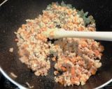 レンコンの肉味噌そぼろ作り方2写真