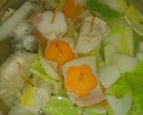 低糖質 根菜鍋味噌味作り方1写真