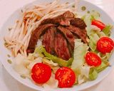 手作りおろし玉葱ソースが旨い、ステーキ丼作り方21写真