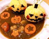 ハロウィンカレー♡HALLOWEEN作り方12写真
