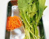 大根の間引き菜のナムル作り方1写真