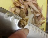 ささがきゴボウと鶏肉のケンチンそば作り方6写真