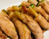 新生姜の肉巻き作り方5写真