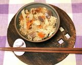 炊飯器で簡単！炊き込みご飯作り方5写真