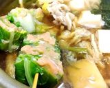 簡単☆おでんや鍋に☆白菜ぐるぐる肉団子作り方10写真