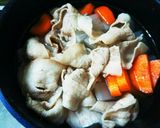 大根と豚バラの煮物作り方4写真