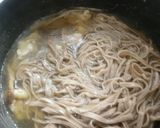 ささがきゴボウと鶏肉のケンチンそば作り方11写真
