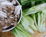 ★鶏肉とチンゲン菜のクリーム煮★作り方2写真