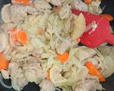 ★鶏肉とチンゲン菜のクリーム煮★作り方3写真