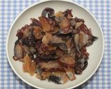 簡単ガッツリ系男の料理★干しタコでタコ飯作り方3写真