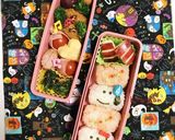 スヌーピー風 小学生遠足二段弁当②作り方1写真