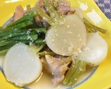 *ほっこり!鶏肉とかぶの甘酒煮*作り方5写真