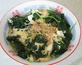 三つ葉たっぷりかきたまラーメン作り方5写真