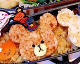 クッキー型抜きで簡単★ジャッキーおにぎり作り方1写真