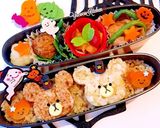 クッキー型抜きで簡単★ジャッキーおにぎり作り方6写真