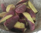 母さんの大学いもは、酸味が美味しいのょ作り方1写真