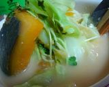 味噌汁カボチャスープ作り方1写真
