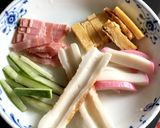 ちくわのくるくると節約炒飯作り方1写真