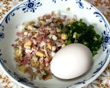 ちくわのくるくると節約炒飯作り方3写真