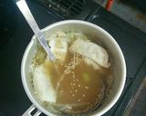 餃子スープ☆即席ワンタンスープ☆簡単作り方3写真
