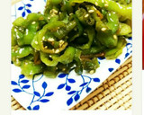 万願寺とうがらしのきんぴら炒め作り方8写真