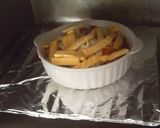 残ったポテトフライとチキンのチーズ焼き作り方7写真