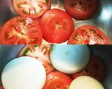 トマトと玉ねぎとチキンのカレー風味作り方2写真
