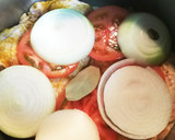 トマトと玉ねぎとチキンのカレー風味作り方4写真