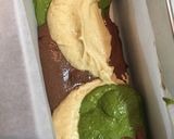 *抹茶とココアで!迷彩柄パウンドケーキ*作り方6写真
