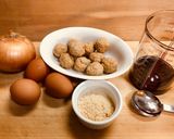 土鍋でホカホカ♬鶏団子の親子丼！！作り方1写真