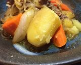 圧力鍋で牛肉をつかった肉じゃが作り方4写真