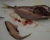 【とくしま郷土料理】あじ・ぼうぜの姿寿司作り方2写真