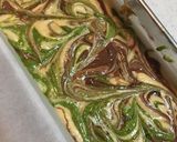 *抹茶とココアで!迷彩柄パウンドケーキ*作り方7写真
