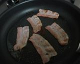 朝食に♡ベーコンエッグトースト作り方3写真