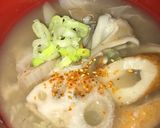 白菜と舞茸のとろり蓮根汁作り方6写真