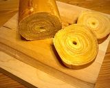 玉子焼き器 de バームクーヘン♡作り方5写真