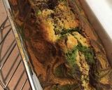 *抹茶とココアで!迷彩柄パウンドケーキ*作り方9写真