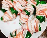 生姜醤油で箸が進む！ピーマンの豚バラ巻き作り方2写真