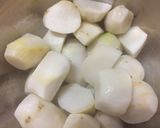 里芋の大根こぶおろし作り方5写真