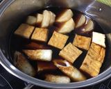下茹で無し10分で簡単大根と厚揚げの煮物作り方5写真
