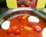 簡単煮込みハンバーグ！作り方4写真